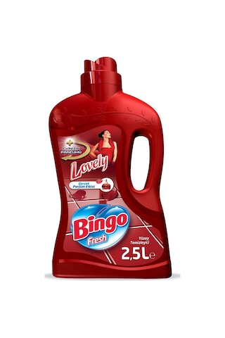 Bingo Fresh Yüzey Temizleyici Lovely 6 x 2500 ML