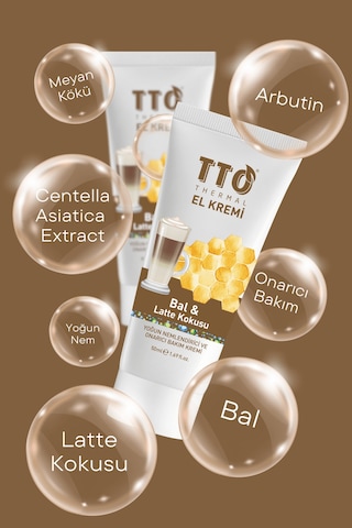 Tto Thermal Bal & Latte El Kremi İpeksi Yumuşaklık & Yoğun Nem 50 Ml
