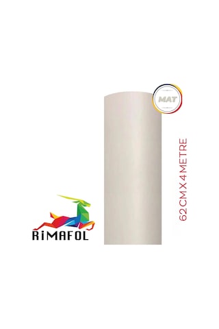 Rimafol Rimafol Mat Beyaz Mobilya Ve Dolap Kaplama Folyosu 62cmx4m Kapfolmat62x4 Genel