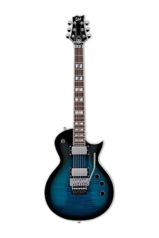 Esp Ltd As-1fr Black Aqua Sunburst Alex Skolnick Signature Elektro Gitar