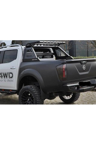 Toyota Uyumlu Hilux Sepetli Rollbar (Yeni Nesil Sepetli Roll Bar AQM-M10