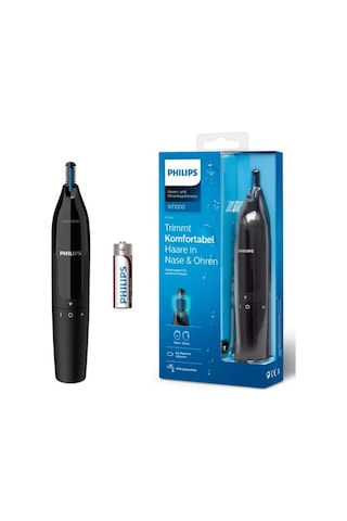 Philips QP2724/10 Oneblade Yüz Şekillendirici + NT1650 Burun Kulak Kılı Temizleme Makinesi