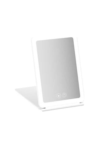 Flybuy Ve Uzun Taşınabilir Tasarım Sıcaklığı, Renk Pil Ömrü Makyaj Katlanabilir Karartma, Kademesiz Beyaz Aynası: Aydınlatmalı 3 Tp Beyaz