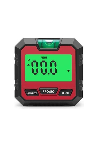 Pazly Dijital Açı Ölçer - 4x90 Ölçüm, Hassas Kesim & Tamir İçin Kompakt Seviye Aleti