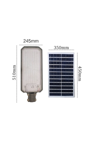 Forlife 300Watt Güneş Enerjili Lityum Batarya Solar Sokak Lambası