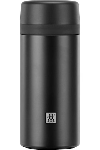 Zwilling Thermo Çay Demlikli Matara, Paslanmaz Çelik, Siyah, 420 Çok Renkli
