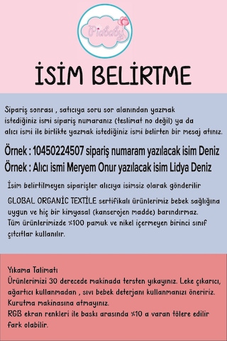 Pia Baby İsim Yazılı 11 Li %100 Pamuk Bebek Hastane Çıkışı Seti Özel Kutulu Yenidoğan Hediye Ekru