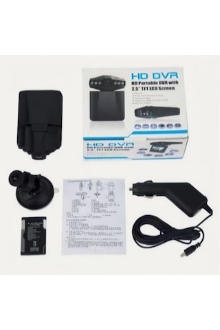 Tenfowee Araba Sürücü Kaydedici - Hd Gece Görüşü 6 Led F198 Uçak Kafa Deseni - Dayanıklı Ve Kompakt - Sigorta Hediyesi Promosyon Toplu Satış