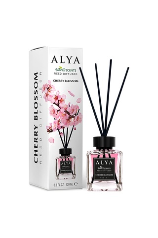 Alya Nature's Scents Cherry Blossom + Mango + Sandalwood Bambu Çubuklu Oda Kokusu 3 x 100 ML