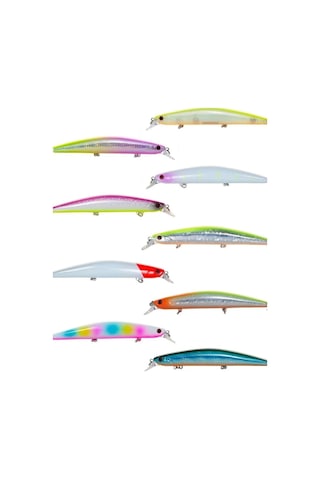 Fujin Z-bass Minnow 125f 21gr Maket Balık 102 Florida Silver