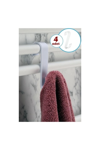 Kanca Askı Aparatı Seti 4'lü Siyah
