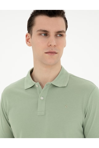 Pierre Cardin Erkek Çağla Tişört Basic 50280754-vr016 Çağla