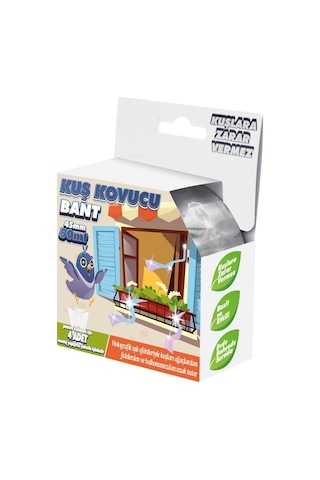 Kuş Kovucu Bant Holografik Işık Efektli 45mmX50Mt