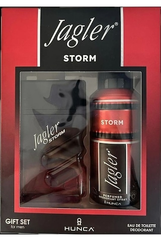 Jagler Storm Erkek Parfüm EDT 90 ML + Sprey Deodorant 150 ML