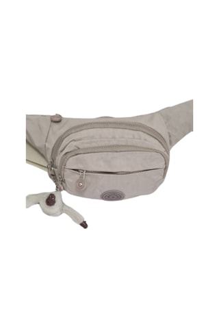 Anılbags Anıl Bags Su Geçirmez Krinkıl Kumaş Bel Çantası Çapraz Krem