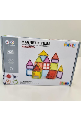 Sh59696 26 Parça Magnet Stand Seri Renkli Blok-zrv