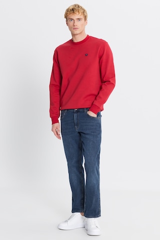 Wrangler Pamuklu Greensboro Straight Fit Jean Kot Denim Pantolon Mavi