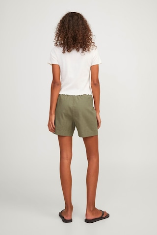 Jack & Jones Jjxx Jxpoppy Lınen Hw Shorts P Yeşil Kadın Şort 000000000101961818 Yeşil