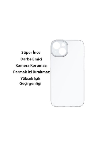 Baseus Simple Case Apple Uyumlu iPhone 14 6.1 Kamera Korumalı İnce Silikon Şe