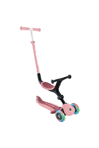 Globber Go-Up Aktive Light Işıklı Scooter - Pastel Pembe