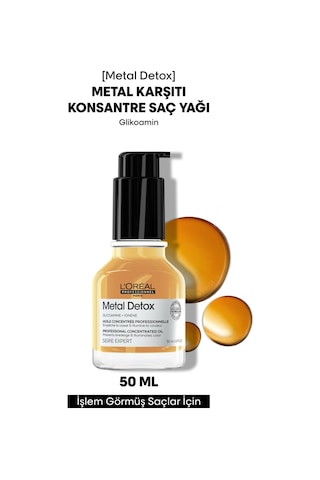 L'Oreal Professionnel Serie Expert Metal Oil Konsantre Yağ 50 ML