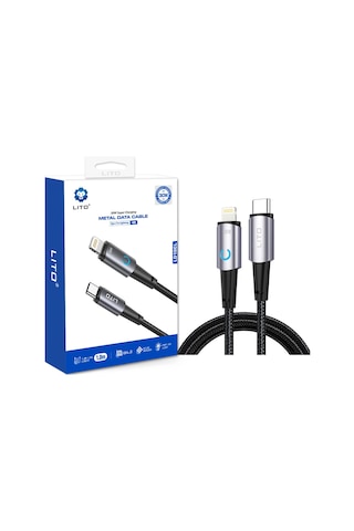 Lito-type C-lightning Hızlı Şarj Kablo-ld10