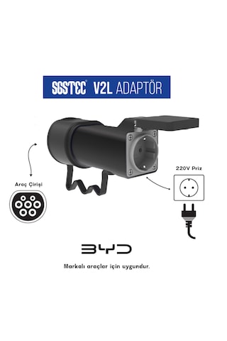 Sgstec Byd V2L Adaptör Priz 3.5 KW