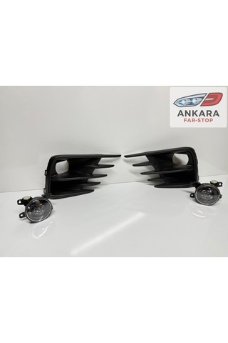 Honda City 2021 - 2024 Sis Lamba Takımı Ve Sis Kapak Takımı Ön Takım Sağ - Sol 2 Sis - 2 Kapak