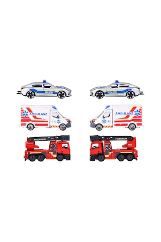 Rescue 3 Pieces Set, 2-asst Set 2 Çok Renkli