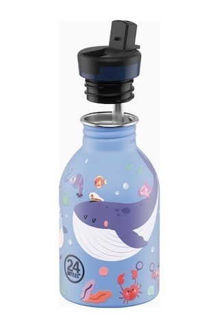 Kids Bottle Ocean Friends Paslanmaz Çelik Çocuk Su Matarası 250 Ml Renkli