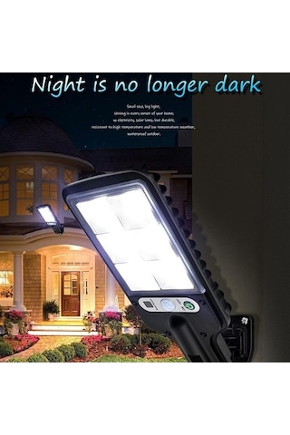 Pazly Yeni Süper Su Sokak Sensörü Parlak Modlu Lambası Kısılabilir Jms Iş Hareket Güneş Geçirmez Enerjili Duvar Bahçe Ayd. 600w 53938941 Oj 600w