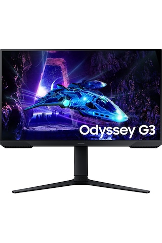 Samsung Odyssey G3 LS24DG302EUXUF 24" 1 MS Full HD Pivot 180 Hz Oyuncu Monitörü