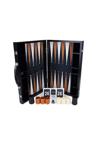 Tamer Tanca Unisex Vegan Siyah Tavla 365 4450 Vgs Tavla Sıyah Mng