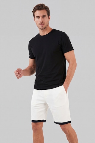 Buratti Oysho Kumaş Çift Katmanlı Paça Detaylı Bağlamalı Short Erkek Short 5908091 Ekru