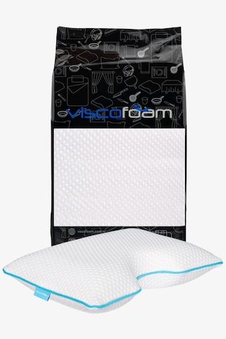 Viscofoam Shoulder Yan Yatanlar Boyun Destekli Ortopedik Yastık Boyun Destekli Visco Yastık - 58x40x12cm