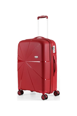 Ççs 5264 Polipropilen Orta Boy Valiz Bordo