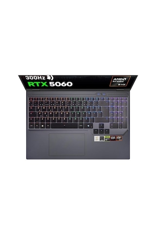 Game Garaj Slayer R9T-5060 C1 R9-8945HX 32 GB 1 TB SSD RTX5060 16" Dos Dizüstü Bilgisayar