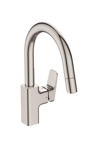 Ideal Standard Bd337aa Ceraplan Kuğu Spiralli Eviye Bataryası Krom
