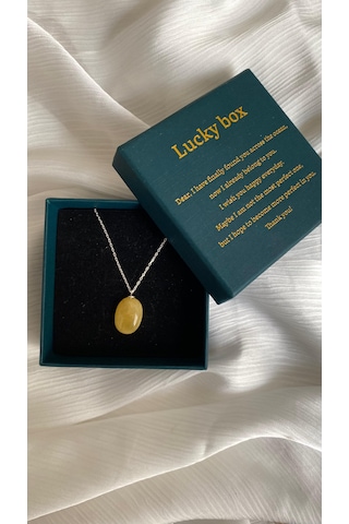 Sertifikalı Kehribar Yetişkin Kolye