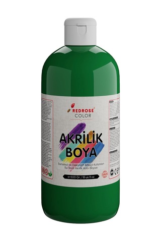 Yeşil Akrilik Boya 500gr