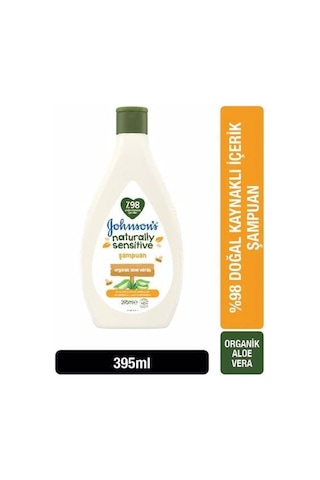 Johnson's Naturally Sensitive Bebek Şampuanı 395 ML