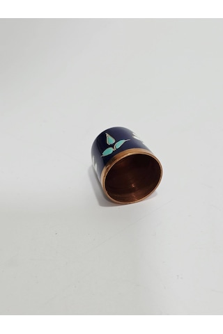 Antika Cloisonne Emaye Yüksük 23,80x20,70mm 061