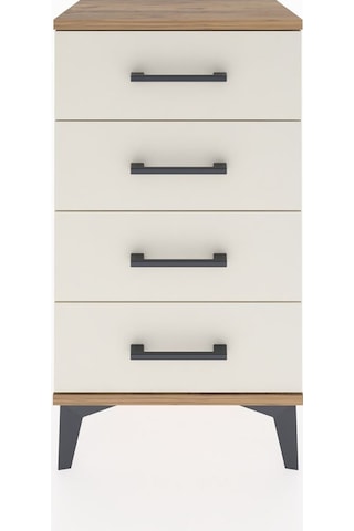 Arges Komodin 4 Çekmeceli 44x30x80 Çam-aytaşı Çam