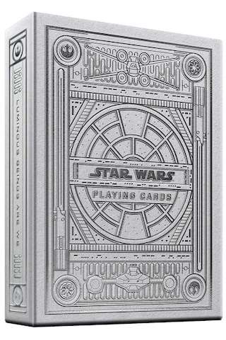 Star Wars Iskambil Oyun Kağıdı Silver Edition - Light Side Gri