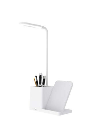 S-link SL-M9054 Beyaz TypeC 10W Kablosuz Şarj Cihazı Kalemlikli