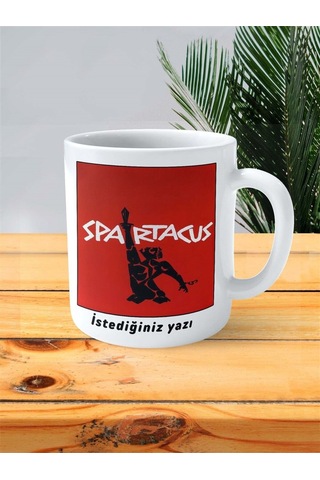 Spartacus Spartaküs Baskılı Kupa Bardak Kişiye Özel Desen 3 Çok Renkli
