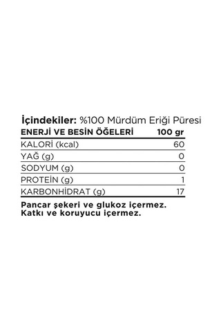 Bonatelli %100 Mürdüm Eriği Püresi 240 G