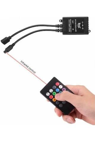 Kumandalı Ayakaltı Led Rgb Müziğe Duyarlı İç Aydinlatma