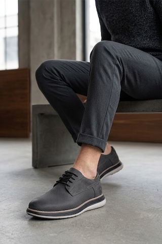 Ayakkabı Fuarı Elit 26ynb5041n Erkek Casual Ayakkabı Gri