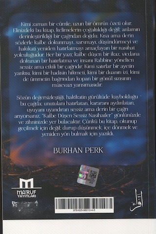 Kalbe Düşen Sessiz Nasihatler / Burhan Perk